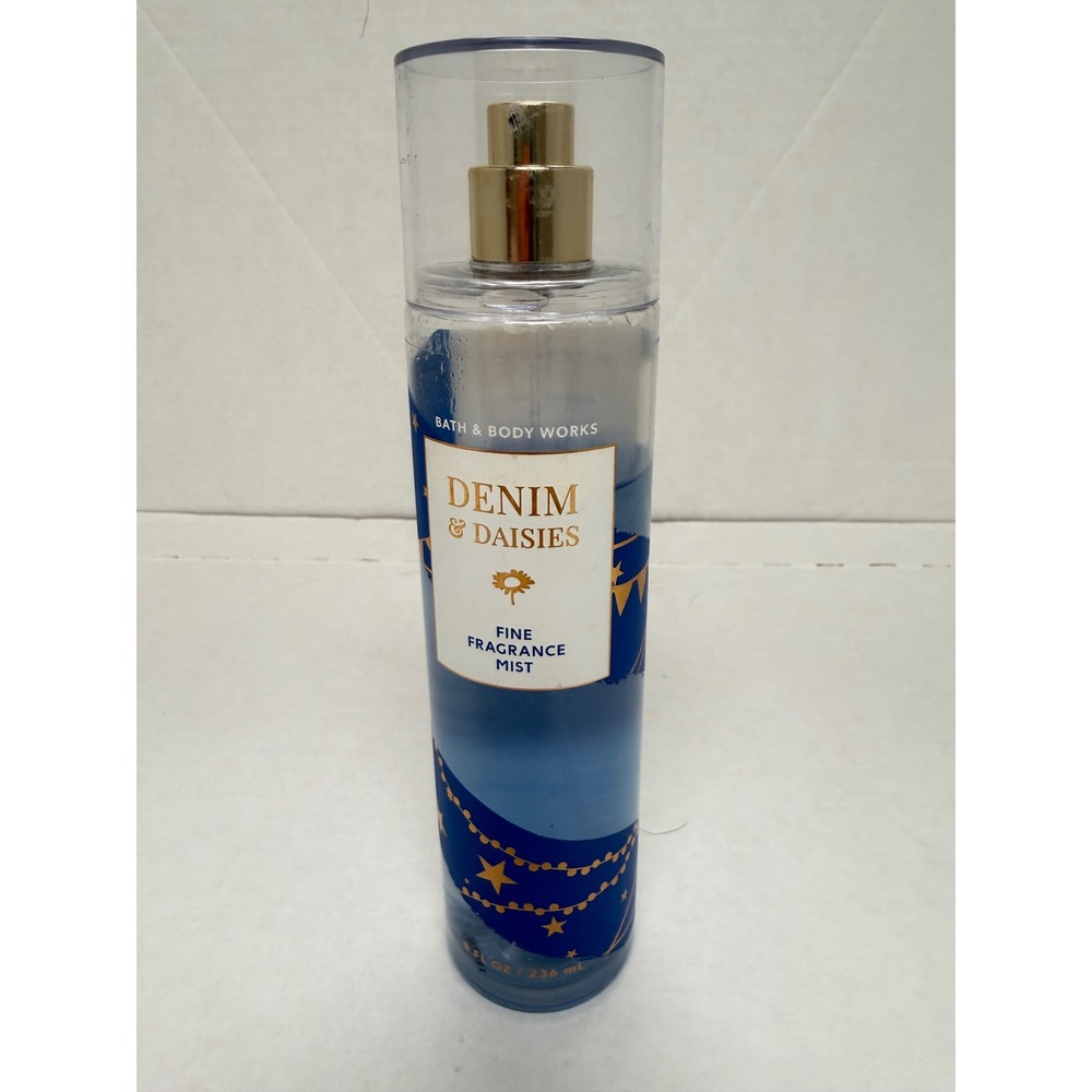 Bath & Body Works Denim & Daisies Fine Fragrance Mist 8oz  Blue Daisy Citrus